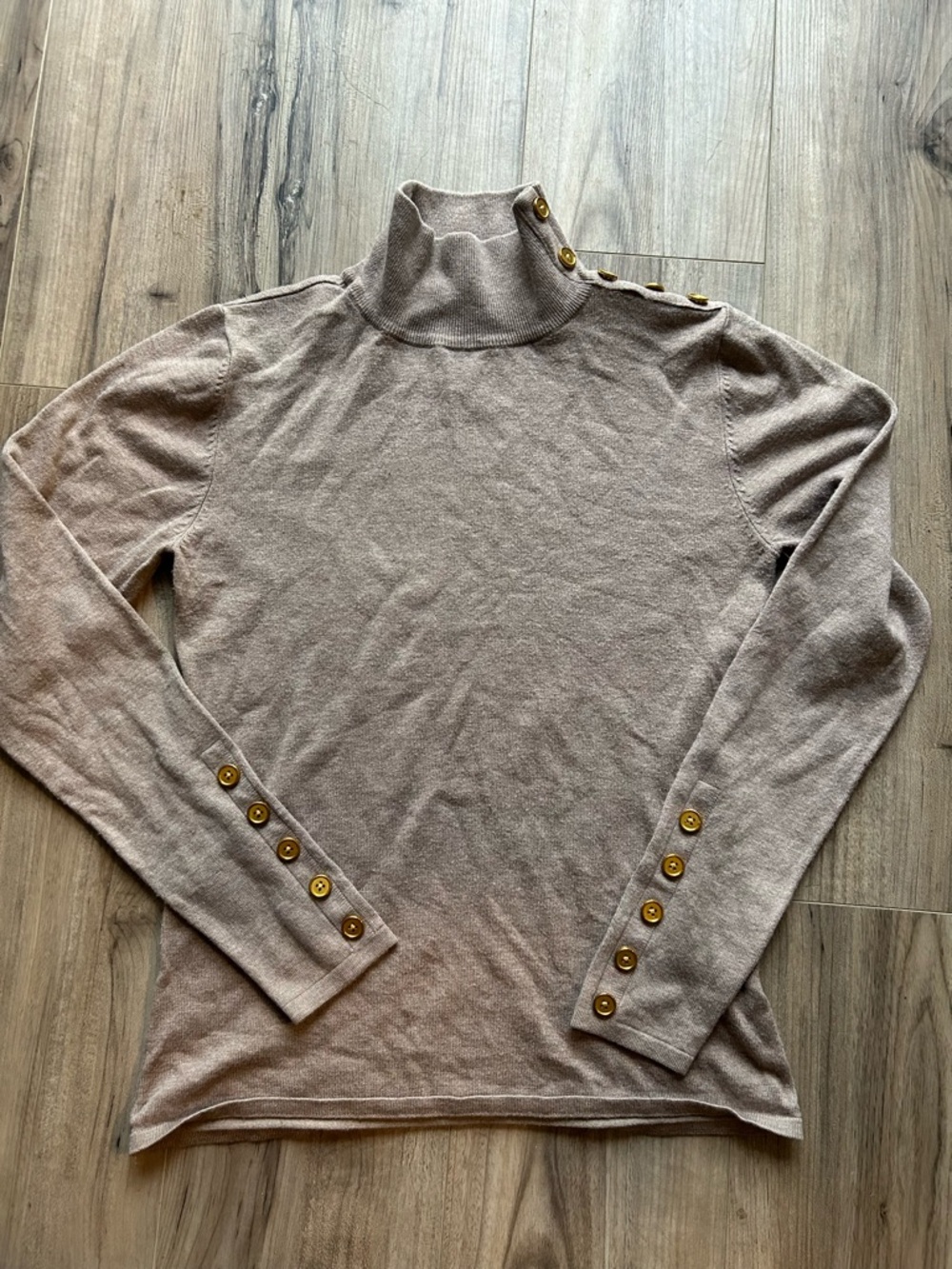 Cielo Beige/Taupe Knit Top